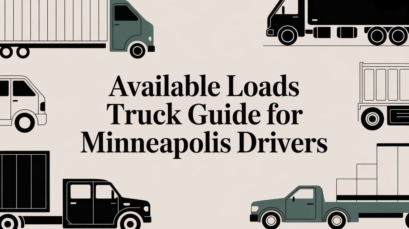 Available Loads Truck Guide for Minneapolis Drivers