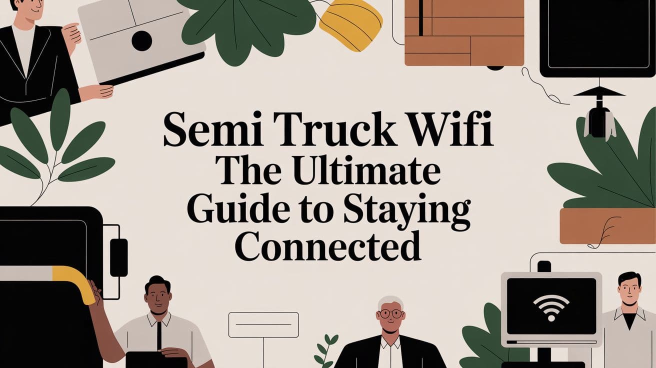 Semi Truck WiFi The Ultimate Guide to Staying Connected