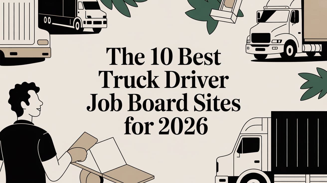 The 10 Best Truck Driver Job Board Sites for 2026