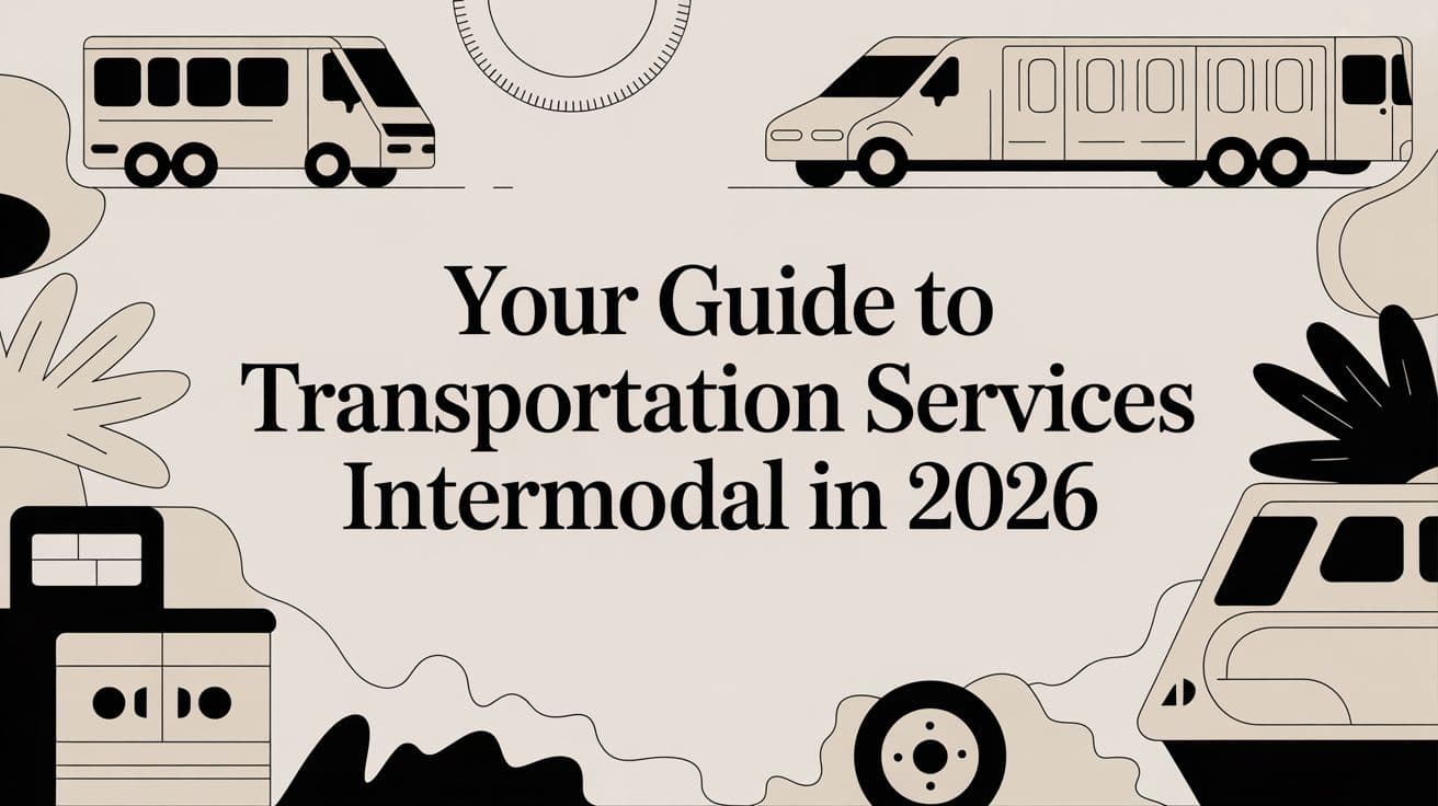 Your Guide to Transportation Services Intermodal in 2026