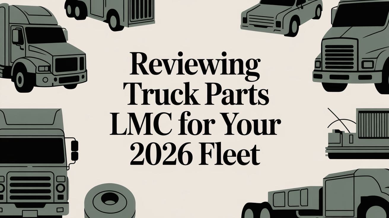 Reviewing Truck Parts LMC for Your 2026 Fleet