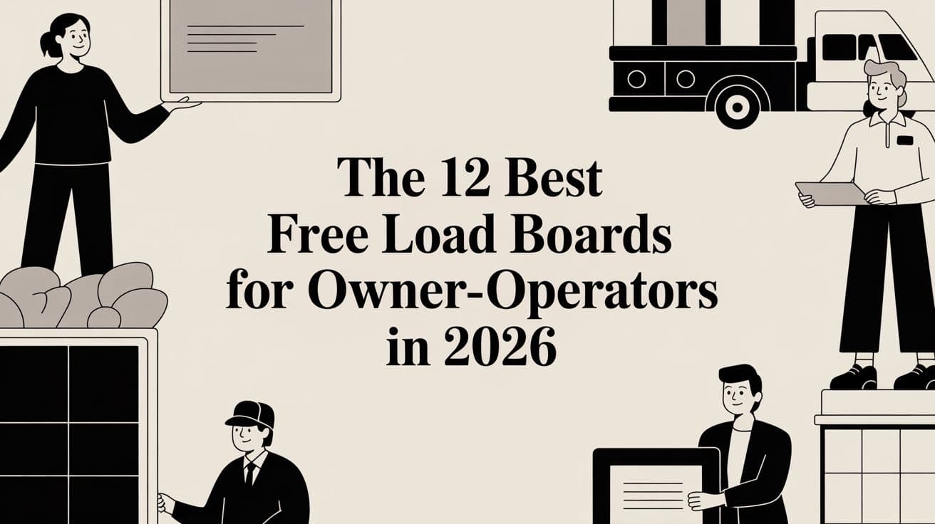 The 12 Best Free Load Boards for Owner-Operators in 2026