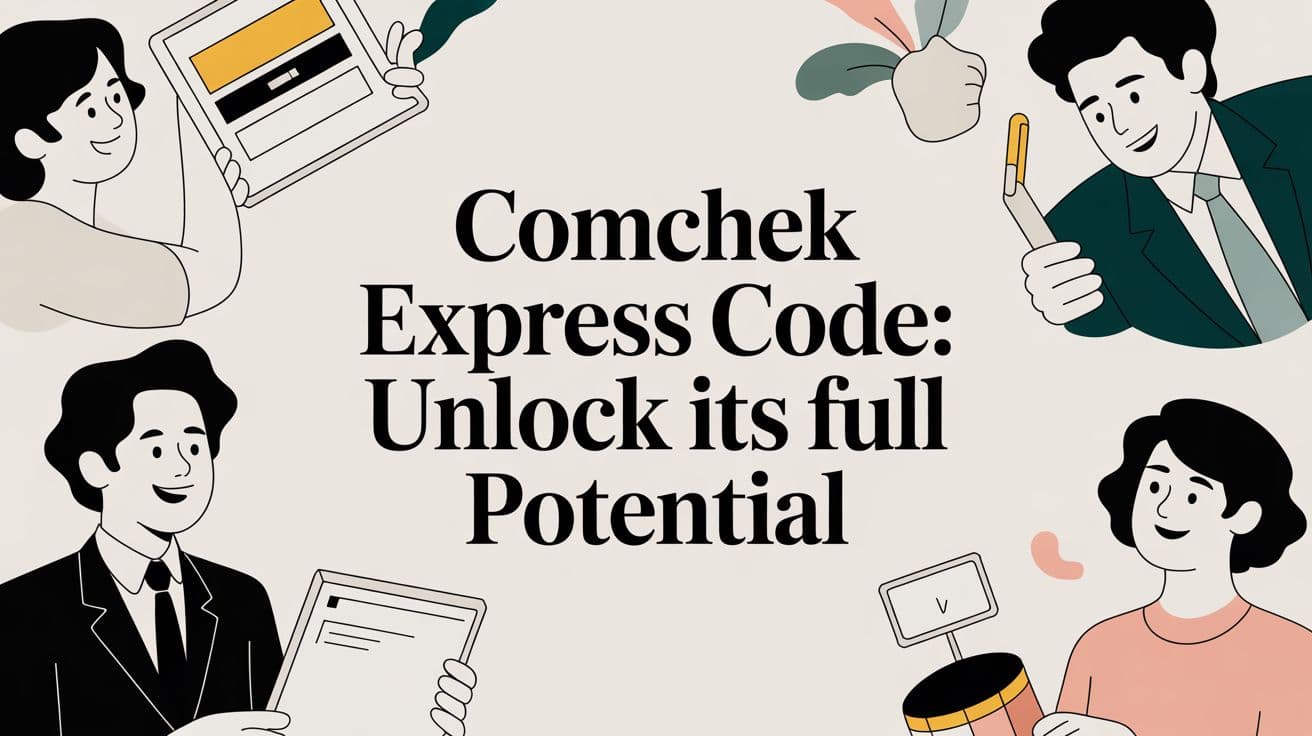 Comchek Express Code: Unlock Its Full Potential