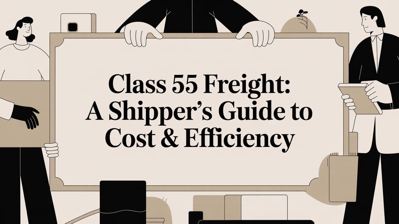 Class 55 Freight: A Shipper's Guide to Cost & Efficiency