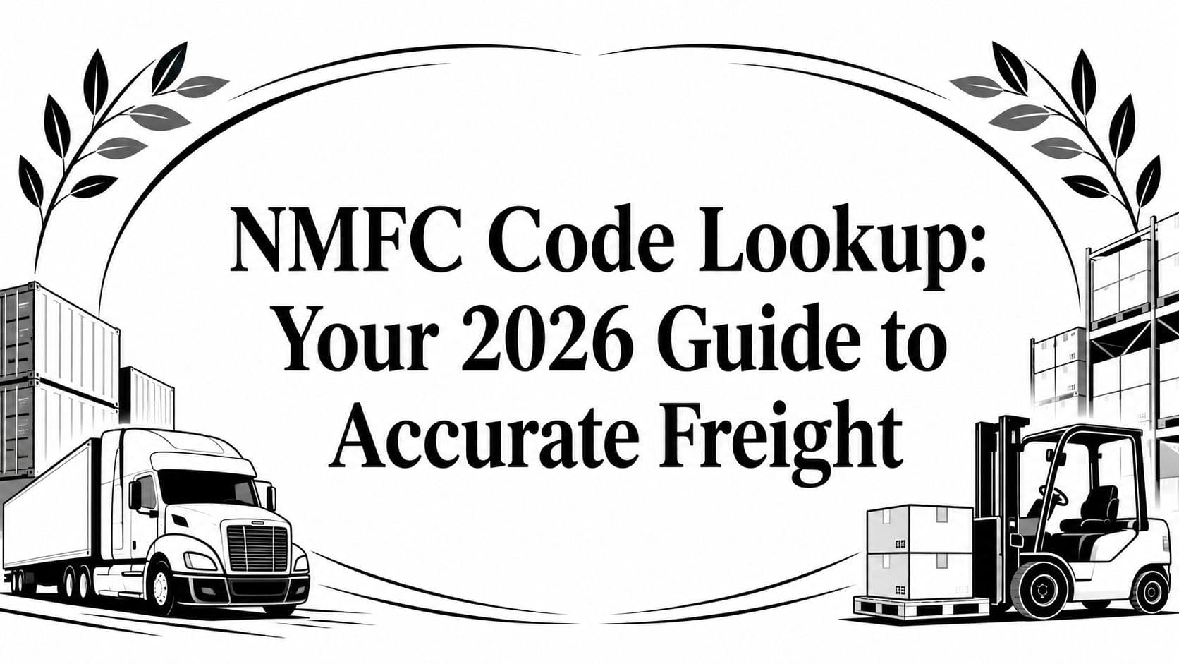 NMFC Code Lookup: Your 2026 Guide to Accurate Freight