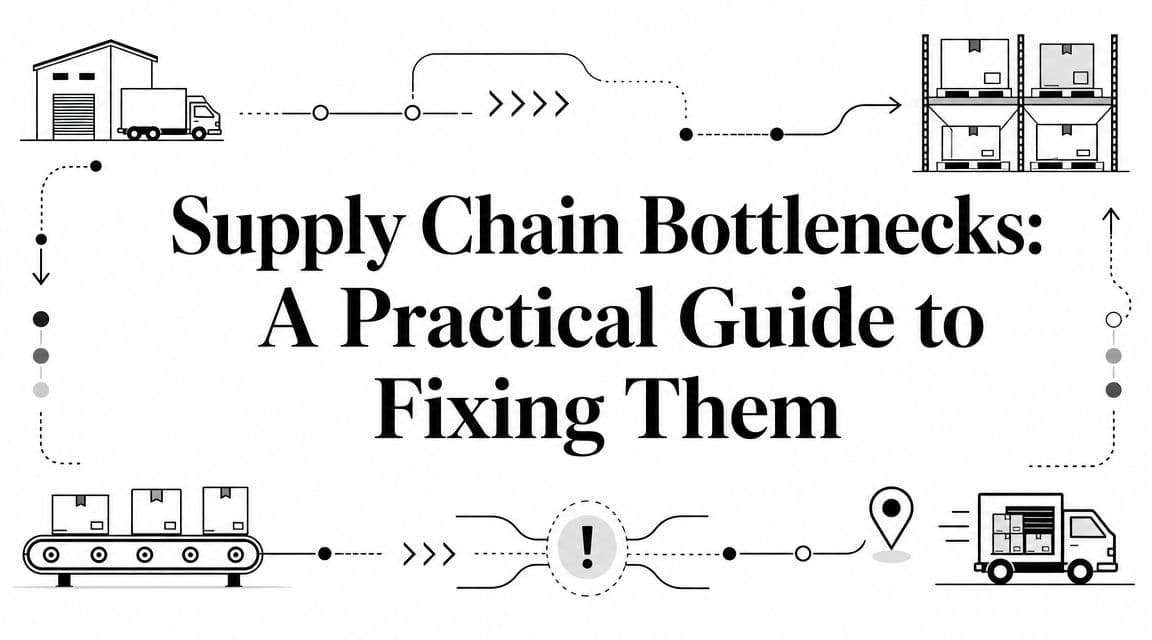 Supply Chain Bottlenecks: A Practical Guide to Fixing Them