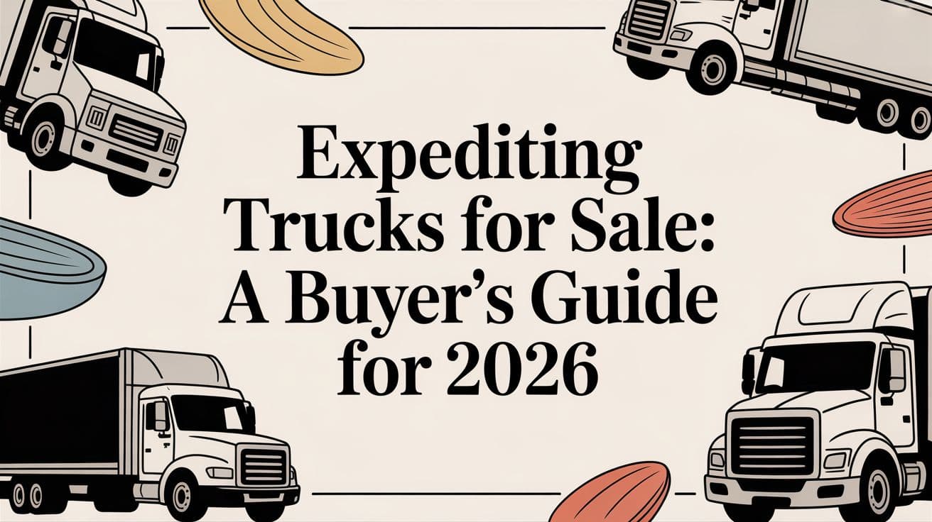 Expediting Trucks for Sale: A Buyer's Guide for 2026