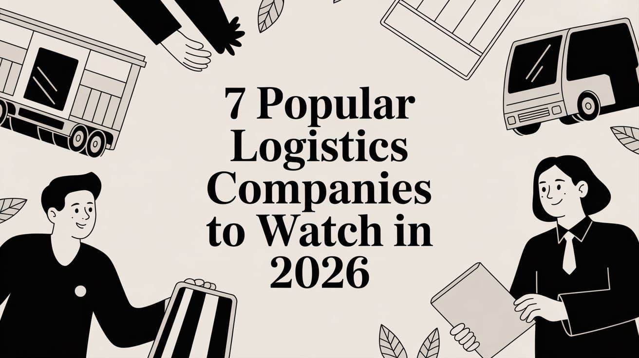 7 Popular Logistics Companies to Watch in 2026