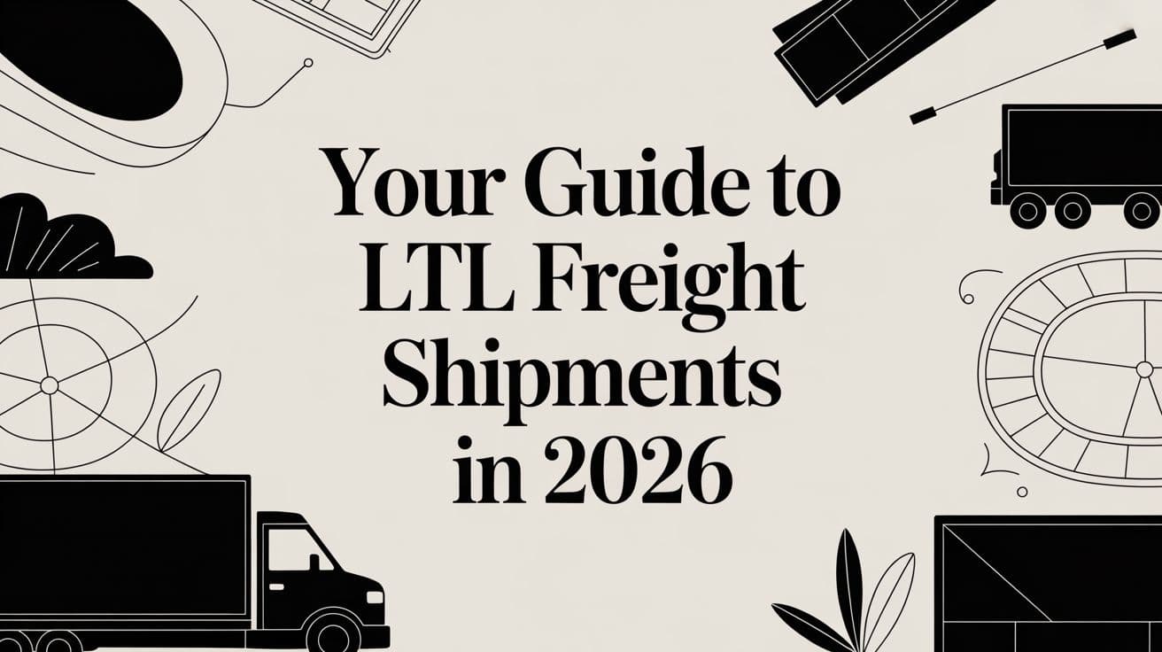 Your Guide to LTL Freight Shipments in 2026