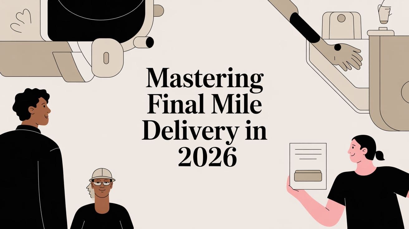 Mastering Final Mile Delivery in 2026