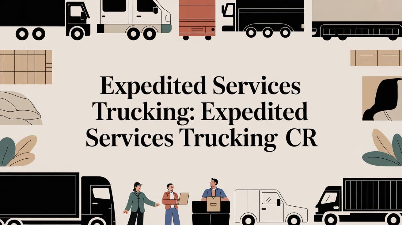 Expedited services trucking: Expedited Services Trucking: Cr